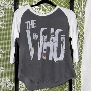 🎸 VINTAGE THE WHO RAGLAN TEE 🎸